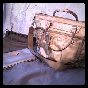 MZ Wallace Cameo Luster Mayfair Tote